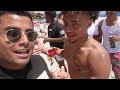 a vlog about throwing a beach party