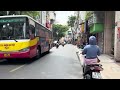 Traffic by motorbike in Hanoi Vietnam June 21, 2024