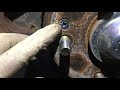 How to Remove Honda Rotor Screws