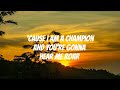 Roar - Katy Perry (Lyrics)