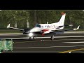 AEROFLY FS4 Flight Simulator - Replay Mode King Air Flight Landing in Frankfurt-Hahn