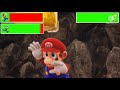 Mario vs Sonic Death Battle! with healthbars