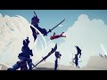 NINJA TEAM vs SAMURAI TEAM - Totally Accurate Battle Simulator | TABS