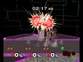 【SSBM TAS】3 Ganondorf vs Yoshi Handicap 9 Damage Ratio 0.5