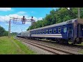 4K | 🚆ВЛ10-1310 з 👋 пригадою прямує перегоном похмурим днем ☁🌧 | Львівська залізниця | UZ