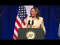 Watch again: Kamala Harris delivers remarks at a sorority event