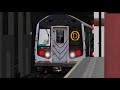 OpenBVE Virtual Railfanning: B, D, F and M Trains at 47-50th Sts - Rockefeller Center (Fictional)