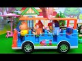 Bluey's Best BBQ at Peppa Pig's House! 🌭 + MORE Lessons For Kids | Pretend Play with Bluey Toys