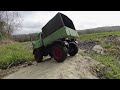 RC 1/18 UNIMOG, TRAIL RUN 3