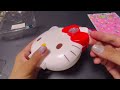 3 Minutes Satisfying with Unboxing Hello Kitty Face Bag | asmr