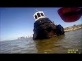 Exploring the wreck of the tugboat Polaris - Rodeo CA