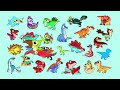 Parasaurolophus dino fight! Club Baboo | Dinosaurs for kids | Learn Dino Names for Kids