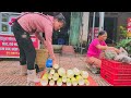 Harvesting bamboo shoots Going to the market to sell & How to make stuffed bamboo shoots - Life
