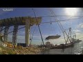 Amazing Suspension Bridge construction Time Lapse How Suspension Bridges Are Built