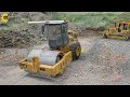 Grading A Road with An RC Motor Grader! Including An Amazing Dozer and Roller!