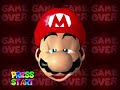 (Loud Wraning) Super Mario 64 Game Over Screen but With Galaxy's theme