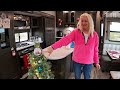 RV Living On A Budget, RV Tour, RV Camper Christmas | RV Living