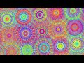 Funky Hypnotic Music to Trip/Study/Relax to, Psychedelic Colorful Boho Hippie Mandala Animation