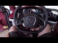 2020 C8 Corvette 3LT Z51 Morello Red Dipped Interior
