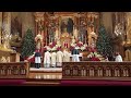 Saint John Cantius Church in Chicago: Christmas Mass: Entrance