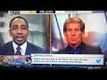 Stephen A Smith on Roy Hibbert lol