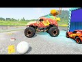 5 Monster Truck COLOR PORTAL GAME