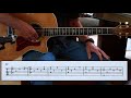 Into My Heart fingerstyle guitar tutorial lesson with TAB.  Praise Guitar Hymns