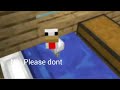 Minecraft but i kill a baby chicken