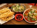 Amazing Korean snack bar in Busan! tteokbokki, fried food, fishcake - Korean street food