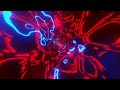 VJ LOOP NEON Red Blue Tunnel Abstract Background Video Simple Light Pattern 4k Screensaver