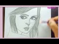 Cute girl drawing || Girl drawing easy step by step | Beautiful girl drawing for beginners