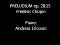 Frédéric Chopin: Prelude op.28:15