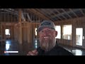 STAINING CONCRETE FLOORS for the Hill County BARNDOMINIUM HOME | Texas Best Construction