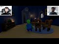 MINECRAFT ZOMBIE AND CREEPER BREWING MAGICAL POTIONS in HUMAN FALL FLAT