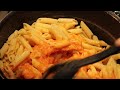 Penne with pumpkin sauce / Pennes avec sauce à la citrouille