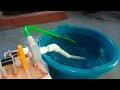 I made water pump using brushless motor | drone motor