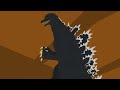 Monsterverse Godzilla Vs Final Wars Godzilla | Stick Nodes animation