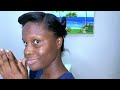 Relaxer update: my full blow drying and flat ironing routine