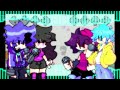 Battle of CoverMakers!!! /FNF Cyberfunk Attack But My Friends Sings it! / FNF Cyber Sensation (+FLP)