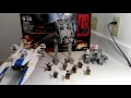 Lego Rogue One UWing Hovertank ATST review