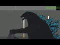 Dagon vs Muto Prime / Animação Stick Nodes ( Monsterverse)