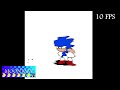 SONIC THE FIGHTER high fps animation test!