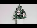 Snowman Ornament DIY || Using Wooden Rings || Just 1 Easy Craft