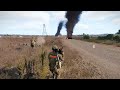 see what Ukrainian troops did when Russian BTR troops counterattacked in