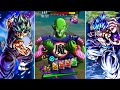 ALL TRANSFORMING CHARACTERS UPDATED 🔥!!! IN DRAGON BALL LEGENDS