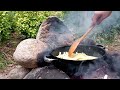 You have never seen Chicken steak cooked like this in nature  |  Outdoor cooking