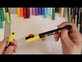 BETTER THAN POSCA? | TOOLI-ART PAINT PENS - ESSENTIAL SET | Review, Swatching, & Posca Comparison