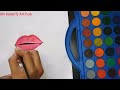 how to make realistic lips | realistic lips tutorial | watercolor lips tutorial.