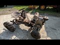 National Mower Co. Reel Mower Part 2 - Reverse!