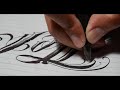 Script Lettering | TimeLapse